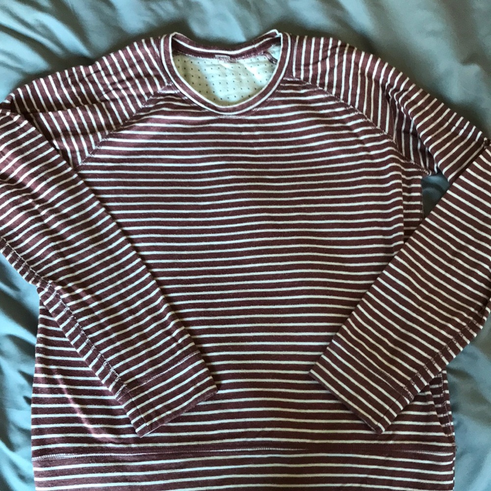 Reversible Raglan Marine Layer Top